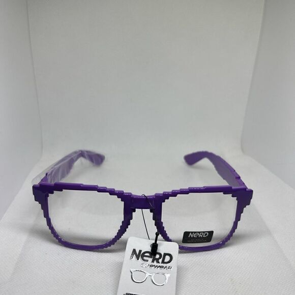 Nerd Pixilated Pixel Unisex Sunglasses - Picture 2 of 3